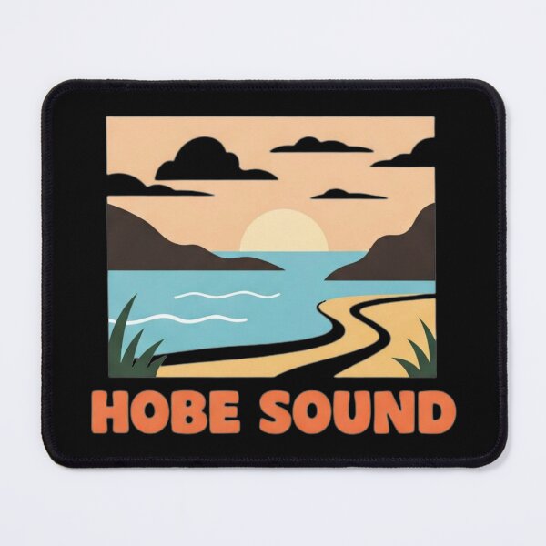Item preview, Hobe Sound | Scenic and Serene Coastal-Inspired Graphic designed and sold by Tw1nsAIArt.