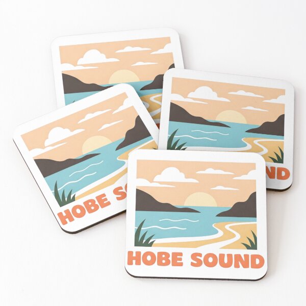 Item preview, Hobe Sound | Scenic and Serene Coastal-Inspired Graphic designed and sold by Tw1nsAIArt.