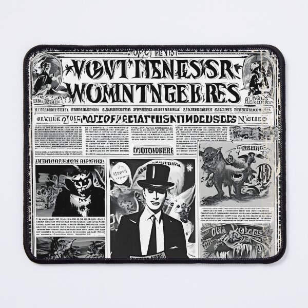 Item preview, dark world newspaper designed and sold by aliraweb.