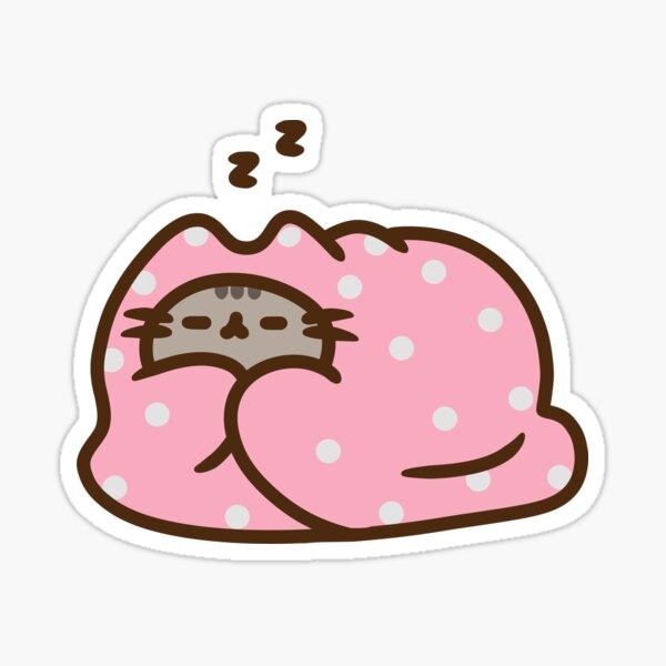 Item preview, Cozy Pusheen Nap Time designed and sold by moroingo.