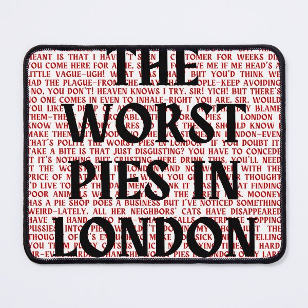 Item preview, Sweeney Todd lyrics designed and sold by broadwaygirl142.