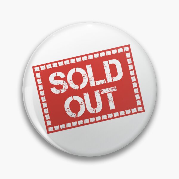 Item preview, Red Sold Out Sticker designed and sold by Wolagno.