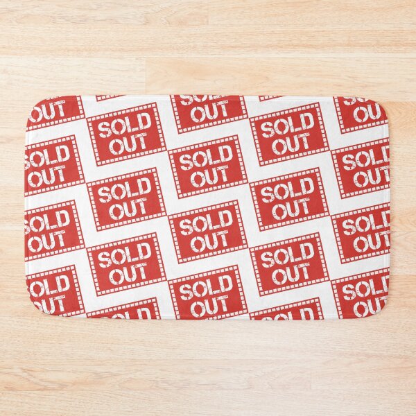 Item preview, Red Sold Out Sticker designed and sold by Wolagno.