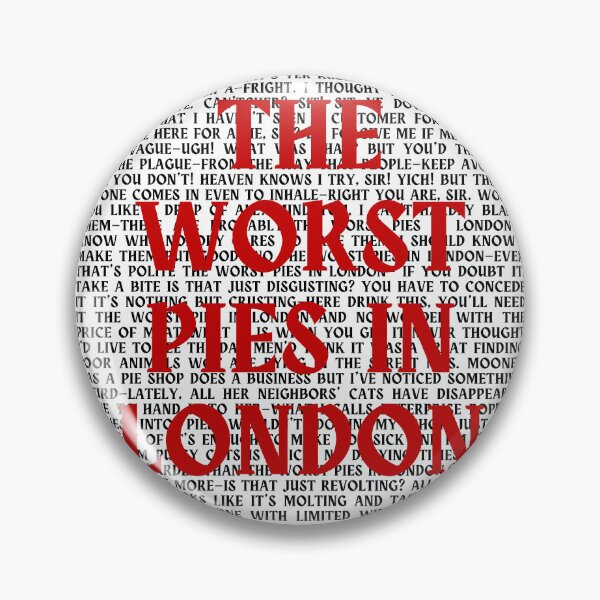 Item preview, Sweeney Todd lyrics designed and sold by broadwaygirl142.