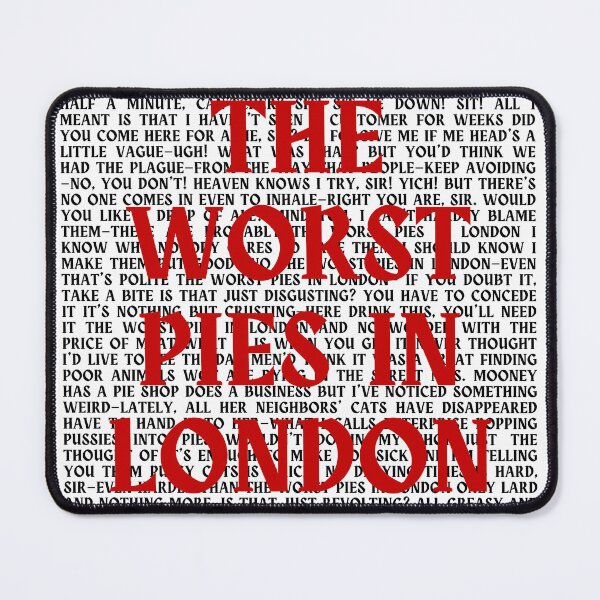 Item preview, Sweeney Todd lyrics designed and sold by broadwaygirl142.