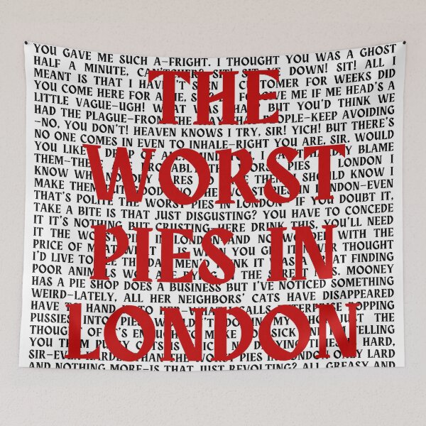Item preview, Sweeney Todd lyrics designed and sold by broadwaygirl142.