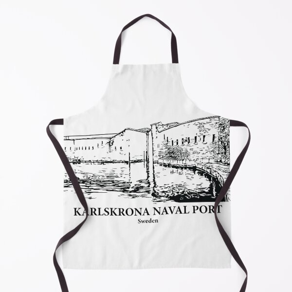 Item preview, Karlskrona Naval Port - Sweden designed and sold by Lakeric Cityscapes.