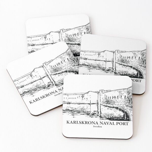 Item preview, Karlskrona Naval Port - Sweden designed and sold by Lakeric Cityscapes.
