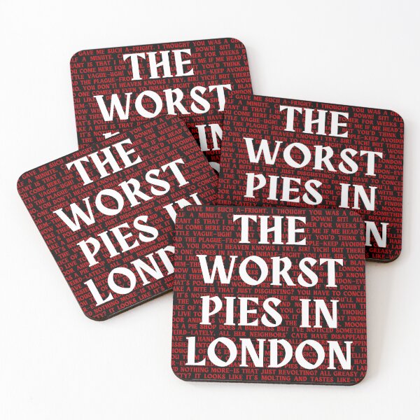 Item preview, Letras de Sweeney Todd designed and sold by broadwaygirl142.