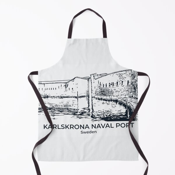 Item preview, Karlskrona Naval Port - Sweden designed and sold by Lakeric Cityscapes.
