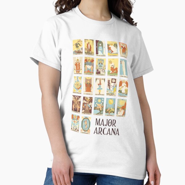 Vista previa del artículo con la obra «Cartas del Tarot de los Arcanos Mayores Luz», diseñado y vendido por wisemagpie.