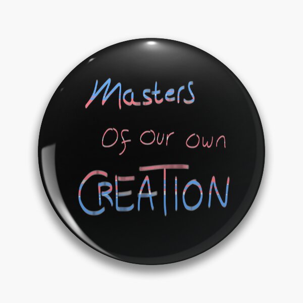 Item preview, Masters of our own creation - Pink and blue designed and sold by spearheadprints.