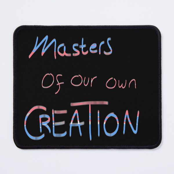Item preview, Masters of our own creation - Pink and blue designed and sold by spearheadprints.