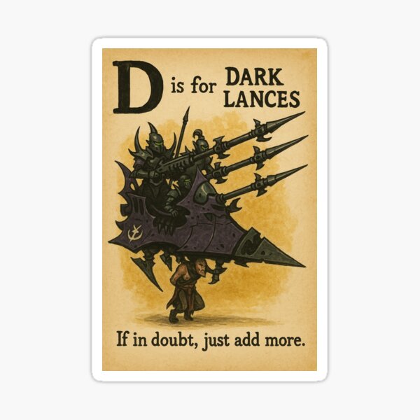 Artikel-Vorschau von Dunkle Lanzen Poster, designt und verkauft von Wargamerist art .