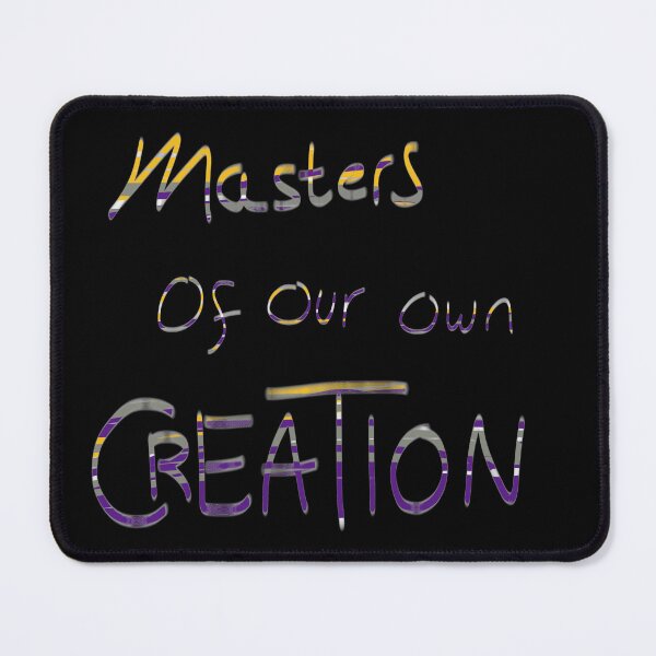 Item preview, Masters of our own creation - Yellow and purple designed and sold by spearheadprints.