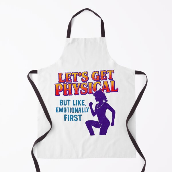 Item preview, Let's Get Physical Funny Emotional Fitness Design Sport designed and sold by Amanda's Factory.