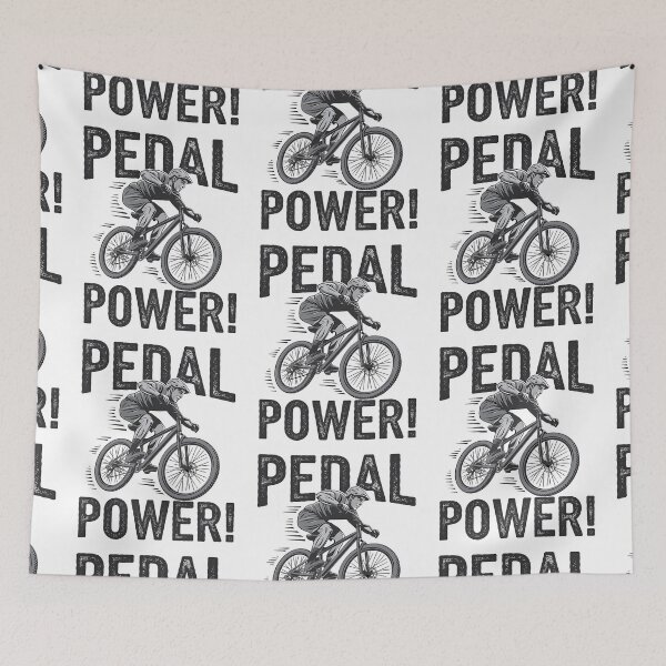 Item preview, Pedal Power Mountain Biking designed and sold by Taans-Creation.