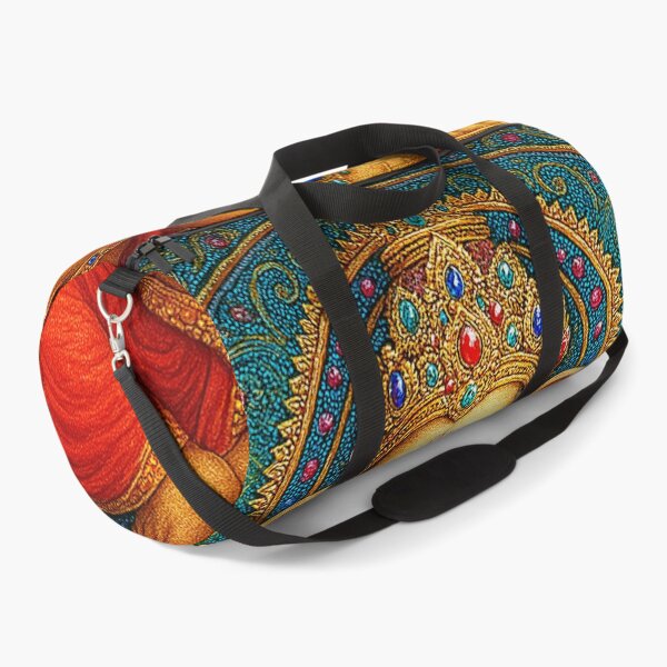 Item preview, Red and Blue Sacred Ganesha Mandala designed and sold by GuyBlank.
