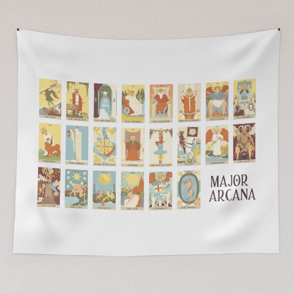 Item preview, Major Arcana Tarot Cards Light designed and sold by wisemagpie.
