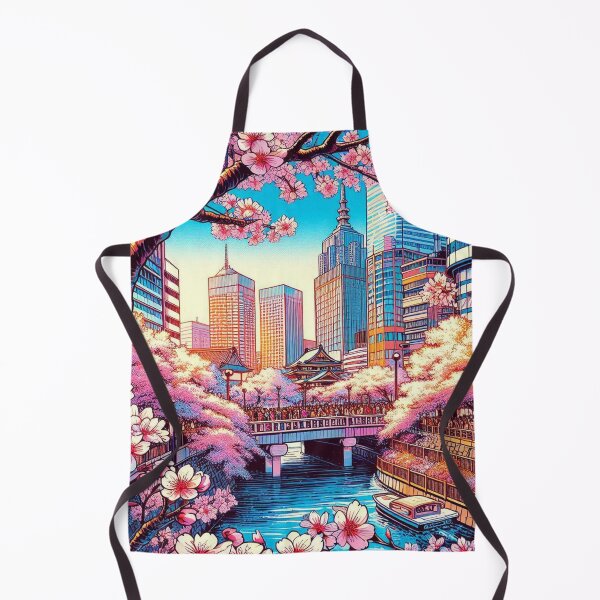 Item preview, Elegant Comic Style Sakura Flower Illustration – Vibrant AI Art for Clothing & Accessories, Perfect for Nature Lovers designed and sold by knalpot-design.