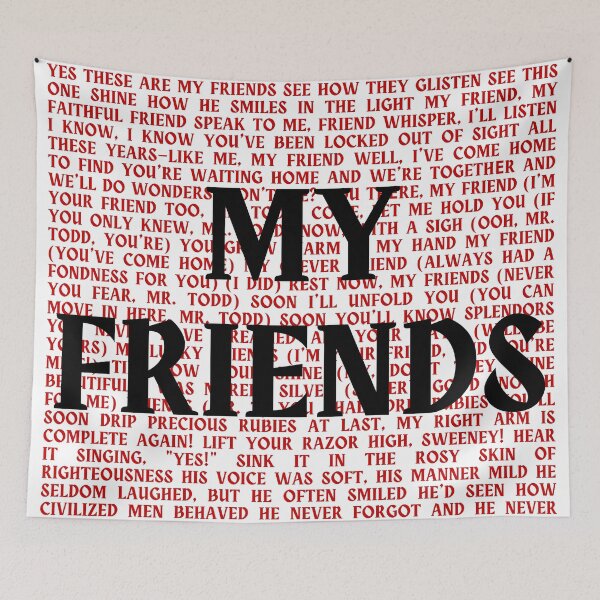 Item preview, Sweeney Todd lyrics designed and sold by broadwaygirl142.