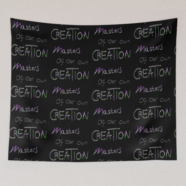 Item preview, Masters of our own creation - Purple and green designed and sold by spearheadprints.