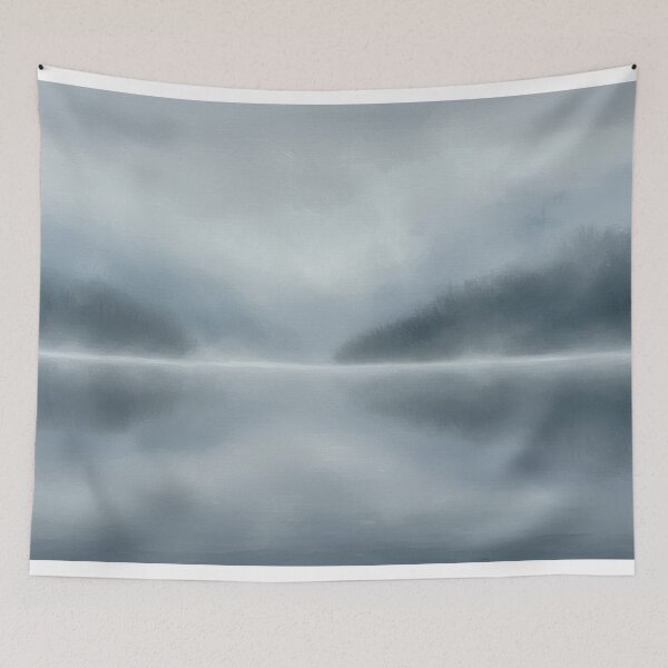 Item preview, Tranquil Lake Embrace April Easter T-shirts, Clarity Canvas Prints designed and sold by Abstractadorn.