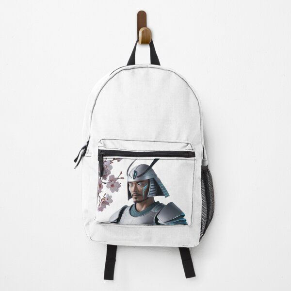 Item preview, Futuristic Samurai Design – Cherry Blossom Spirit designed and sold by StormArte.