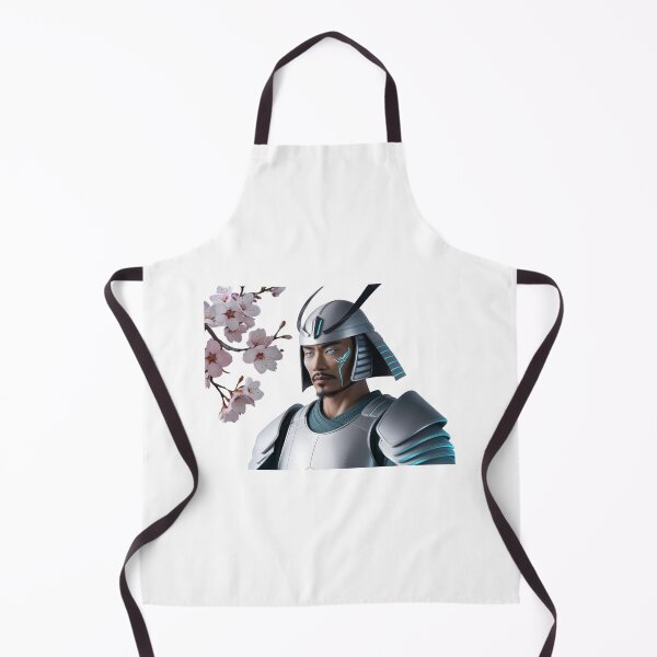 Item preview, Futuristic Samurai Design – Cherry Blossom Spirit designed and sold by StormArte.
