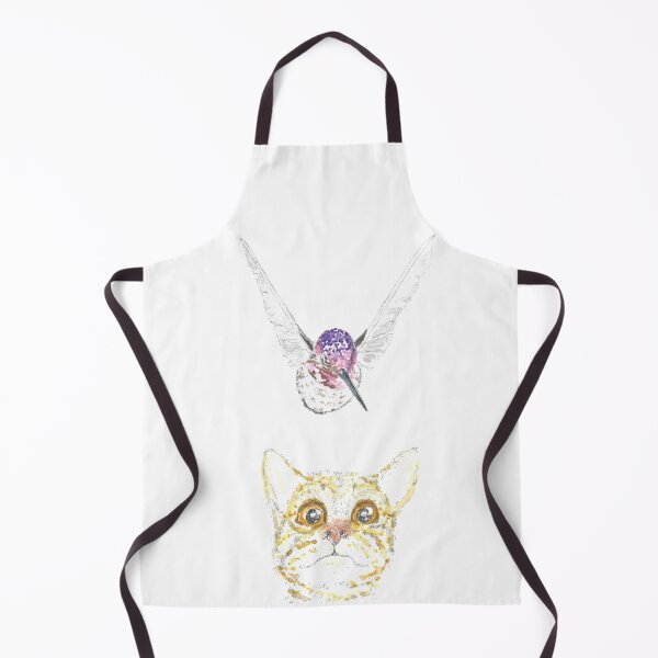 Item preview, Kitten and hummingbird designed and sold by GiselleSellier.