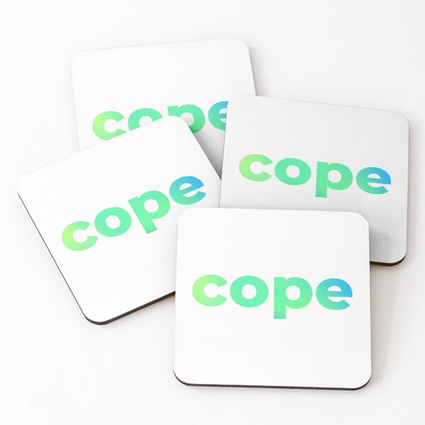 Item preview, Cope Teal Blue  designed and sold by Memes N Lore .