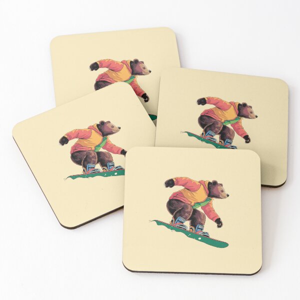 Item preview, Snowboard Bear designed and sold by aussieexplore.