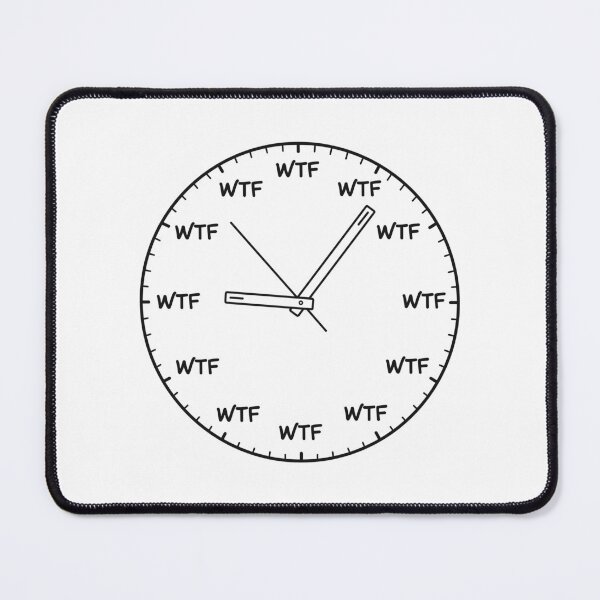Item preview, WTF O'CLOCK designed and sold by oddwonders.