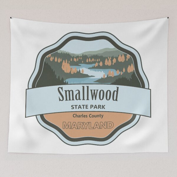 Item preview, Smallwood State Park Charles County, Maryland designed and sold by Wanderful-roads.