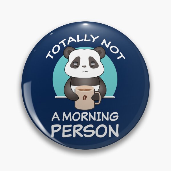 Artikelvorschau, Absolut kein Morgenmensch süßer Kawaii Pandabär mit Kaffeetasse entworfen und verkauft von Shiraufa.