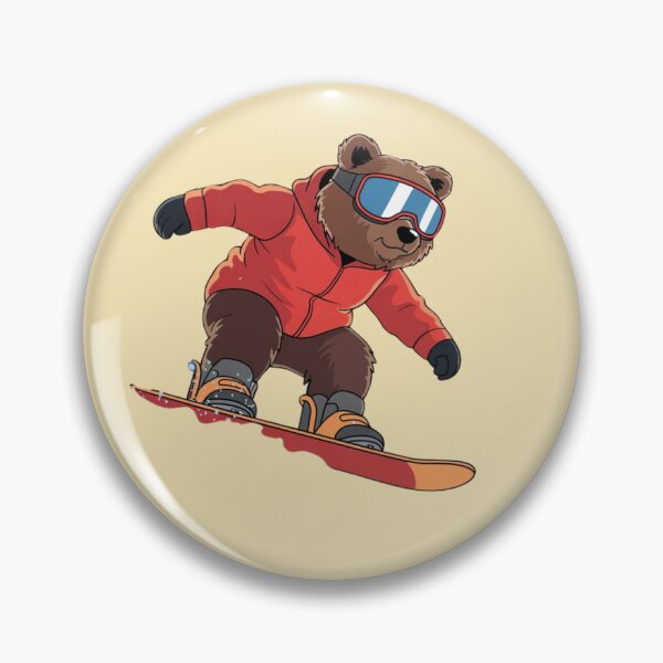 Item preview, Snowboard Bear designed and sold by aussieexplore.