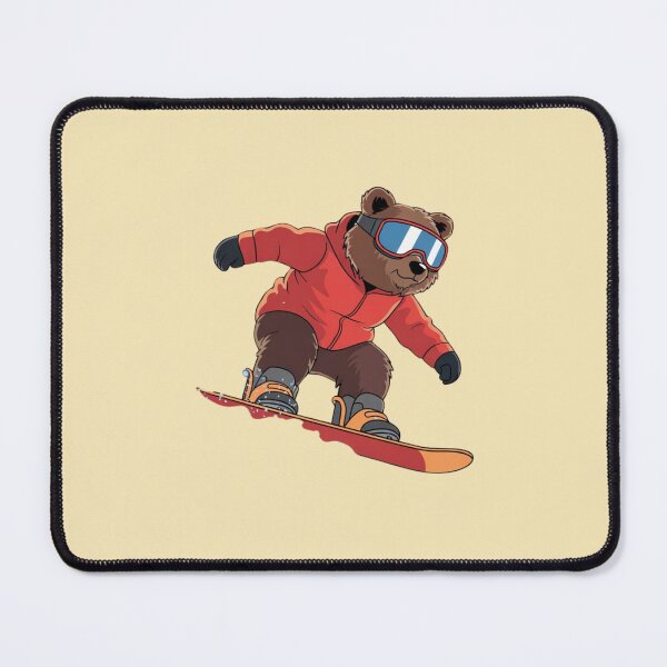 Item preview, Snowboard Bear designed and sold by aussieexplore.