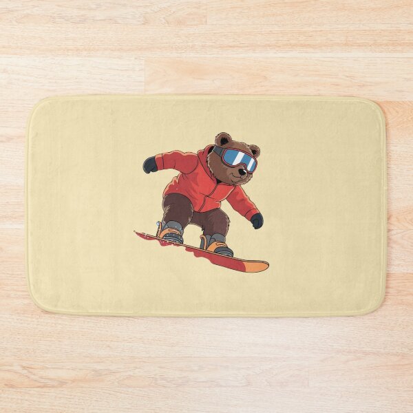 Item preview, Snowboard Bear designed and sold by aussieexplore.