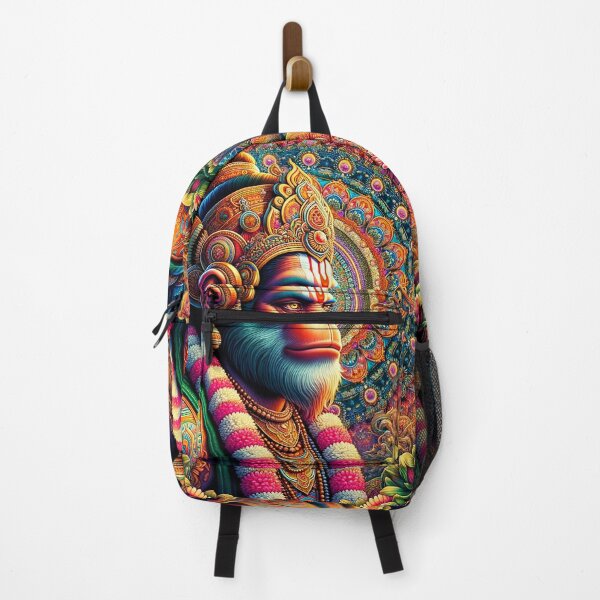Item preview, Hanuman Psychedelic Fractal Mandala 5 designed and sold by GuyBlank.