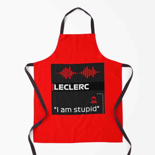 Item preview, Charles Leclerc Radio Message: “I AM STUPID” designed and sold by myideal-shop.