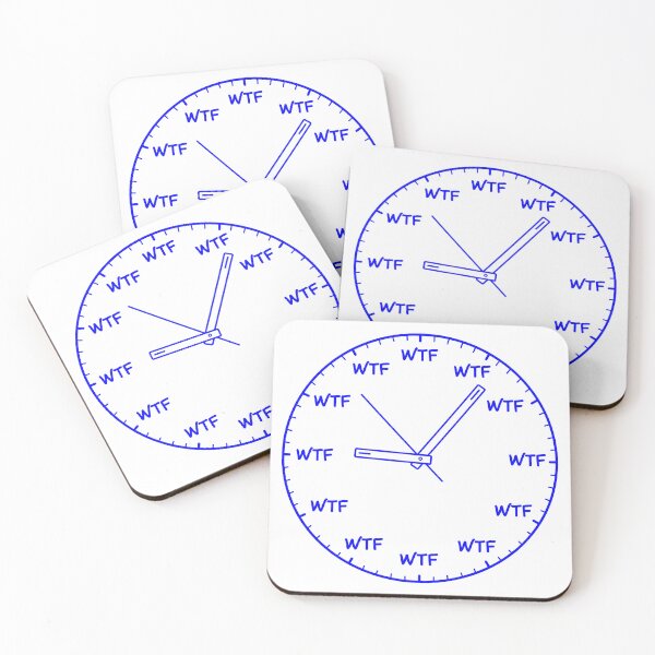 Item preview, WTF O'CLOCK designed and sold by oddwonders.