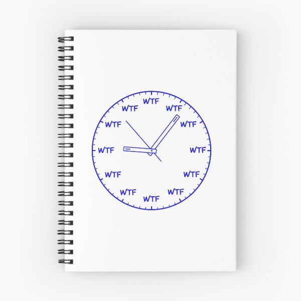 Item preview, WTF O'CLOCK designed and sold by oddwonders.