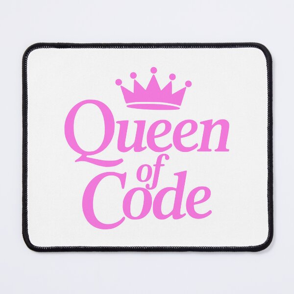 Item preview, Queen of Code! Pink Girlie Coding designed and sold by PMCreative.