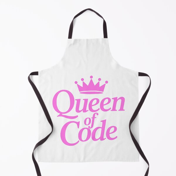 Item preview, Queen of Code! Pink Girlie Coding designed and sold by PMCreative.