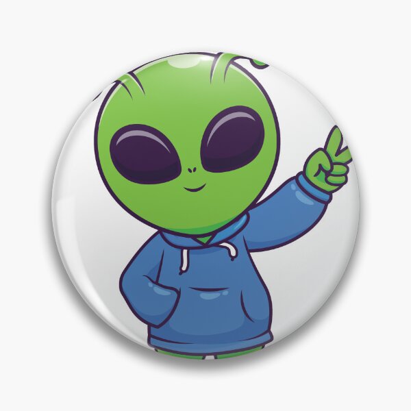 Item preview, alien hello designed and sold by ezgiworkshop.