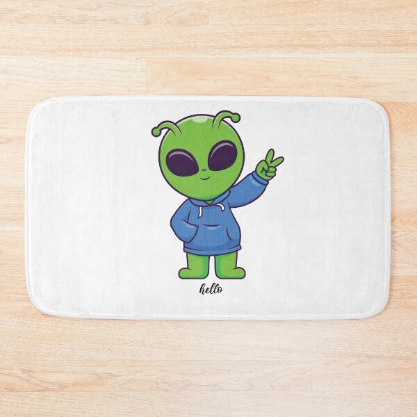 Item preview, alien hello designed and sold by ezgiworkshop.