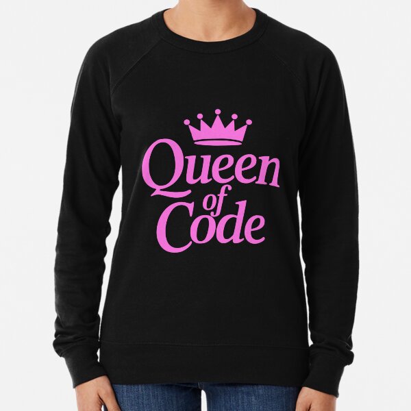 Item preview, Queen of Code! Pink Girlie Coding designed and sold by PMCreative.