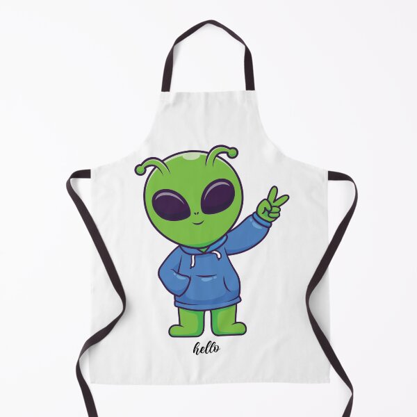 Item preview, alien hello designed and sold by ezgiworkshop.