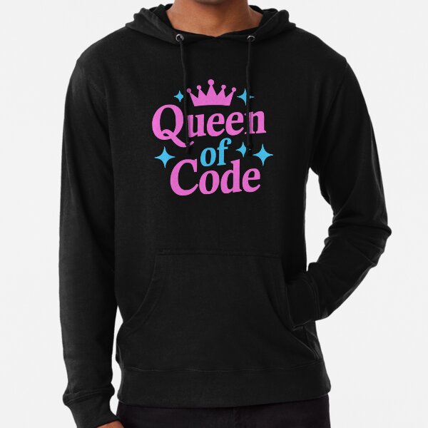 Item preview, Queen of Code! Pink and Blue Coding designed and sold by PMCreative.