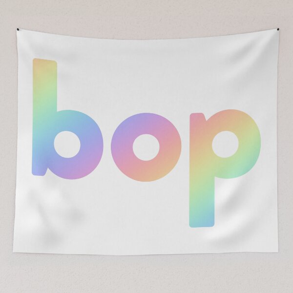 Aperçu de l'œuvre Bop Rainbow Neon Gradient créée et vendue par Memes N Lore .